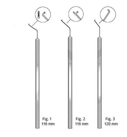 LENS DIALER MANIPULATING PHACO CHOPPER HOOKS FIG 1 